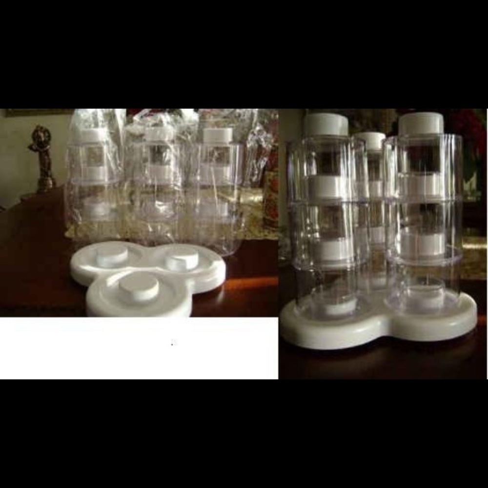 NIB Swivel Storage Plastic Spice Rack - Picture 6 of 6